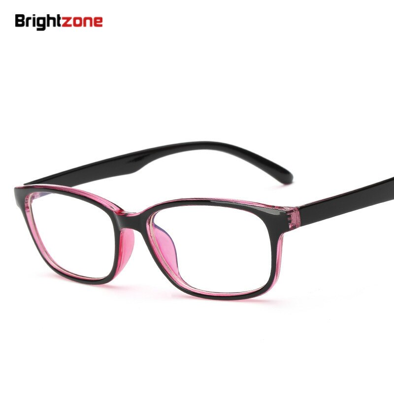 Brightzone Unisex Semi Rim Square Tr 90 Titanium Gaming Eyeglasses 5020 Semi Rim Brightzone