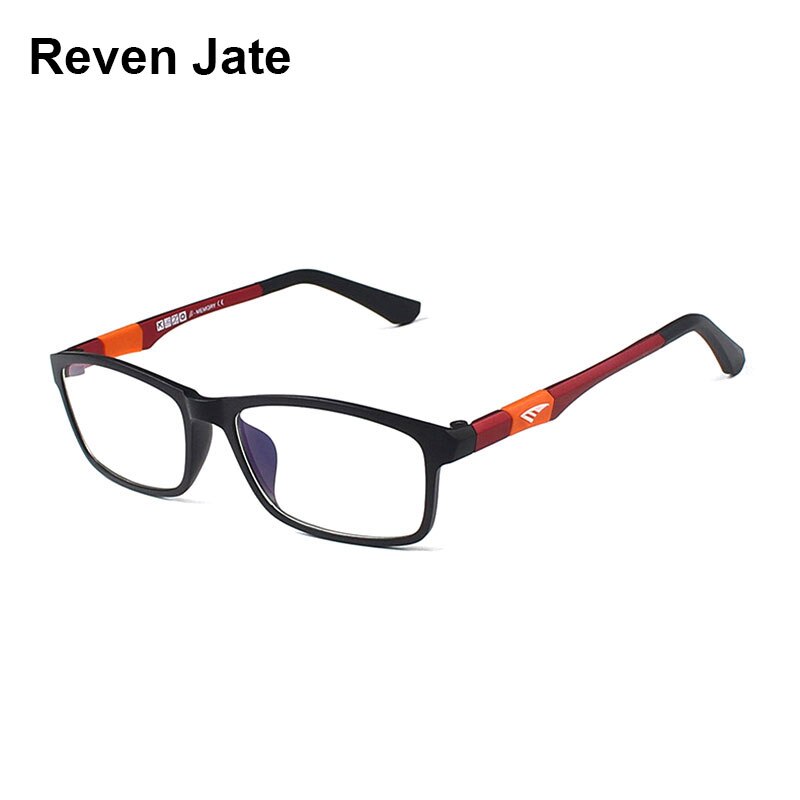 Reven Jate Unisex Full Rim Square Ultem Eyeglasses 6002 Full Rim Reven Jate