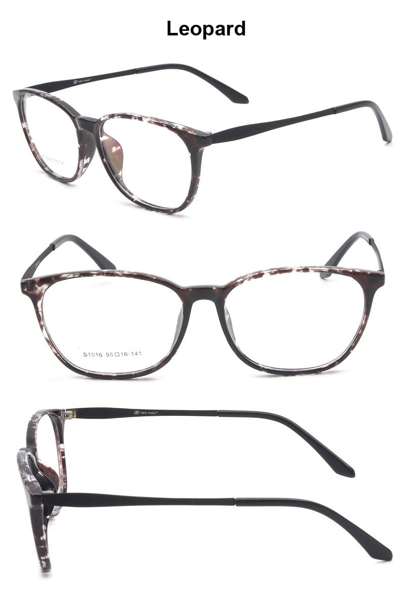 Reven Jate Unisex Full Rim Square Acetate Eyeglasses S1016 Full Rim Reven Jate