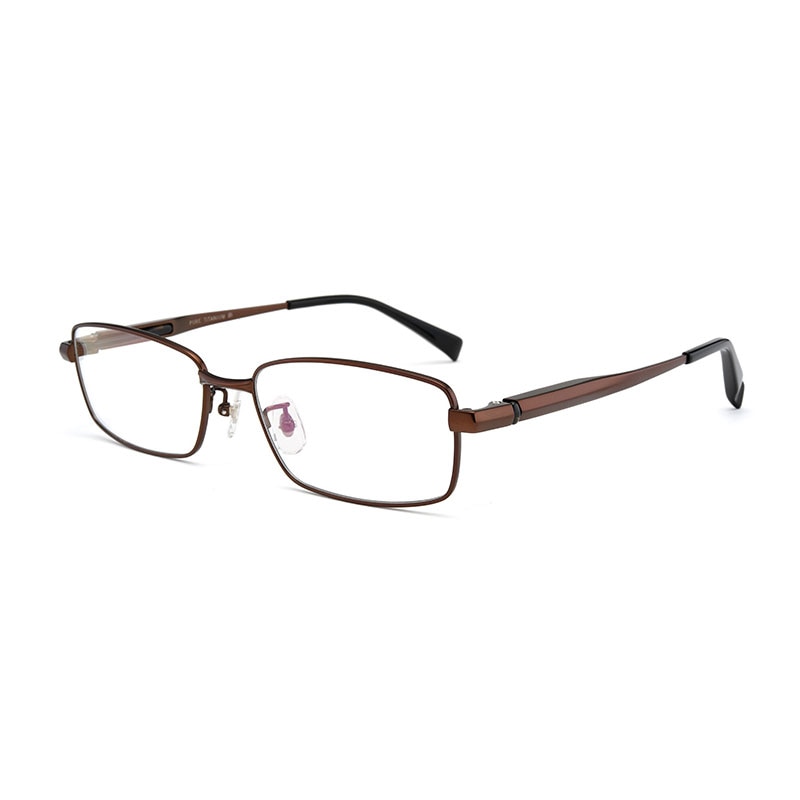 Hotochki Men's Full/Semi Rim Titanium Frame Progressive Reading Glasses 81133 Reading Glasses Hotochki