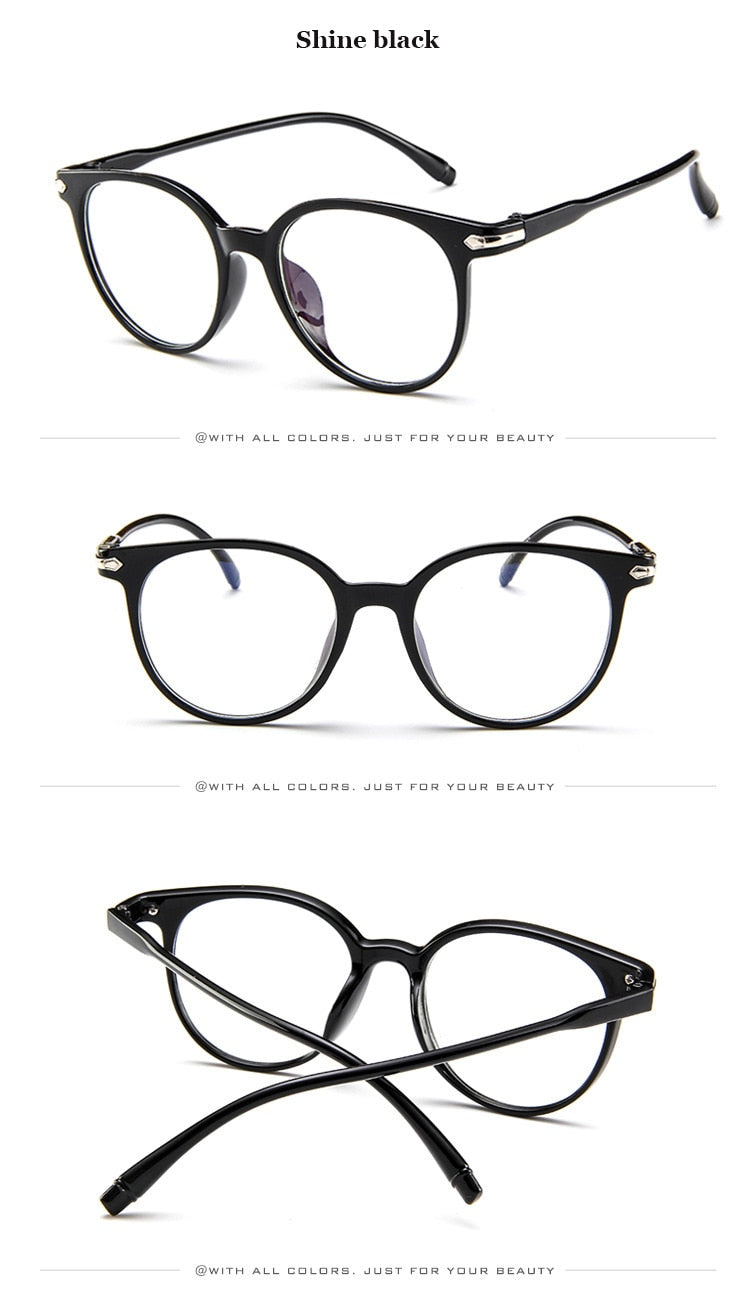 Hotochki Women's Full Rim Transparent Plastic Frame Eyeglasses 15959 Full Rim Hotochki