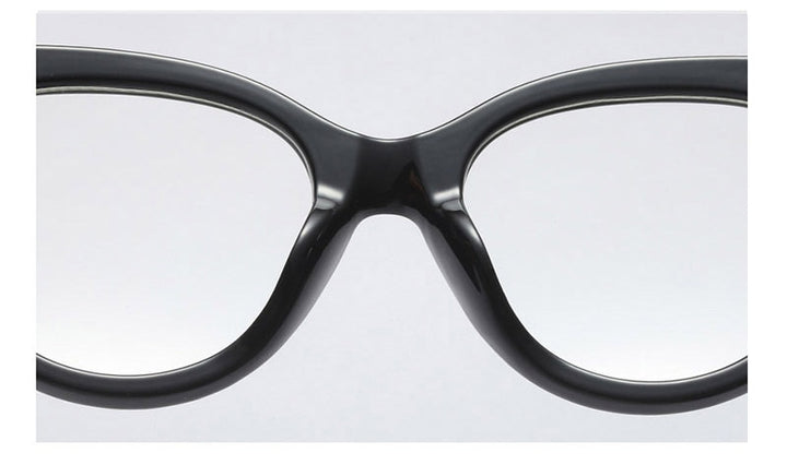 Hotony Women's Full Rim Cat Eye Acetate Frame Eyeglasses 92161 Full Rim Hotony