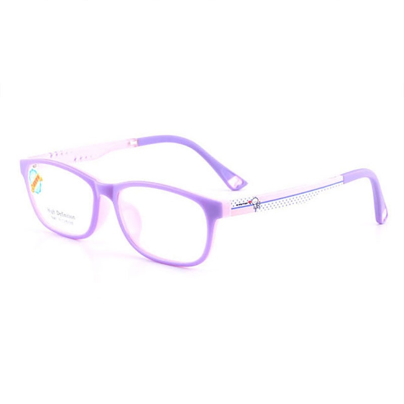 Reven Jate 5683 Child Glasses Frame For Kids Eyeglasses Frame Flexible Frame Reven Jate purple  