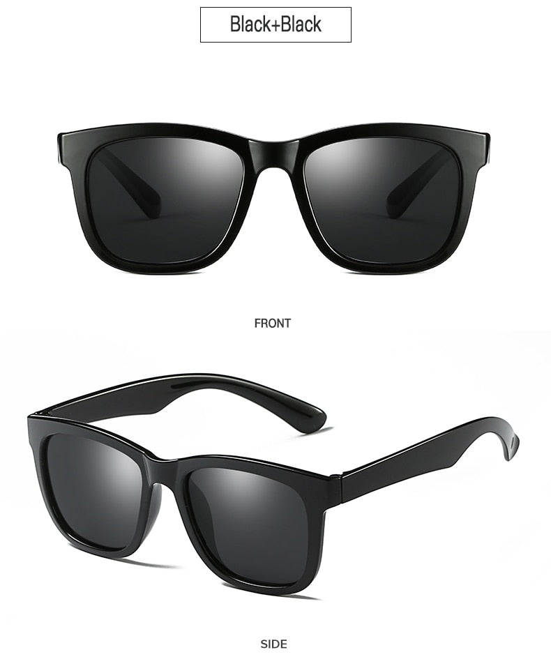 Aidien Unisex Full Rim Polycarbonate Frame Myopic Lens Sunglasses D14050 Sunglasses Aidien   