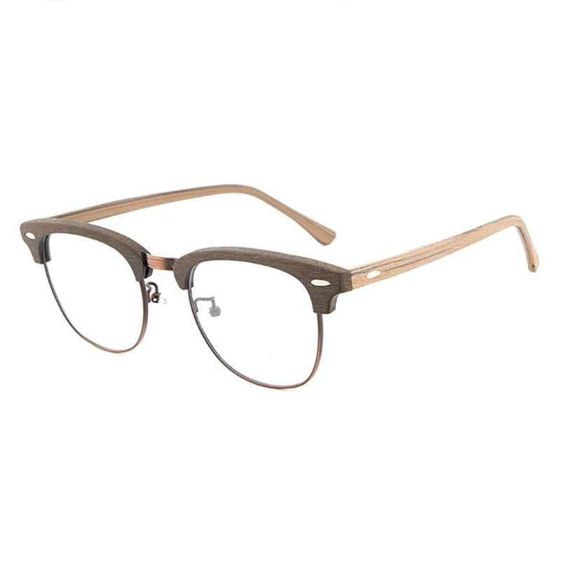 Reven Jate Unisex Full Rim Oval Acetate Eyeglasses Hb027 Full Rim Reven Jate