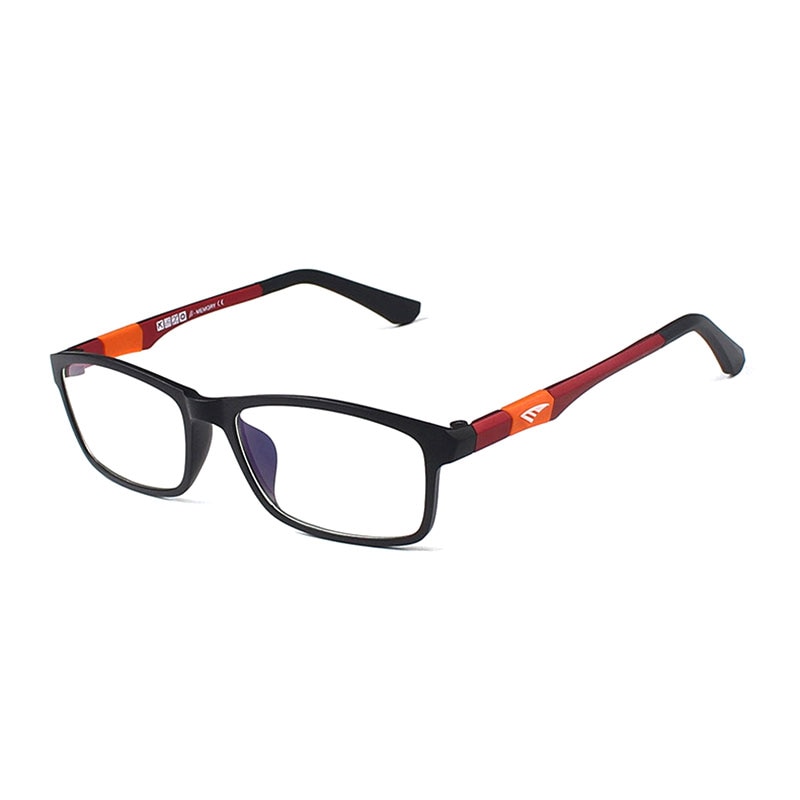Reven Jate Unisex Full Rim Square Ultem Eyeglasses 6002 Full Rim Reven Jate C2