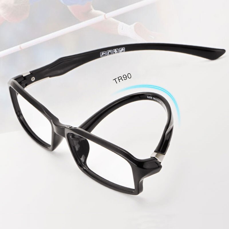 Reven Jate Unisex Full Rim Square Acetate Eyeglasses R6059 Full Rim Reven Jate