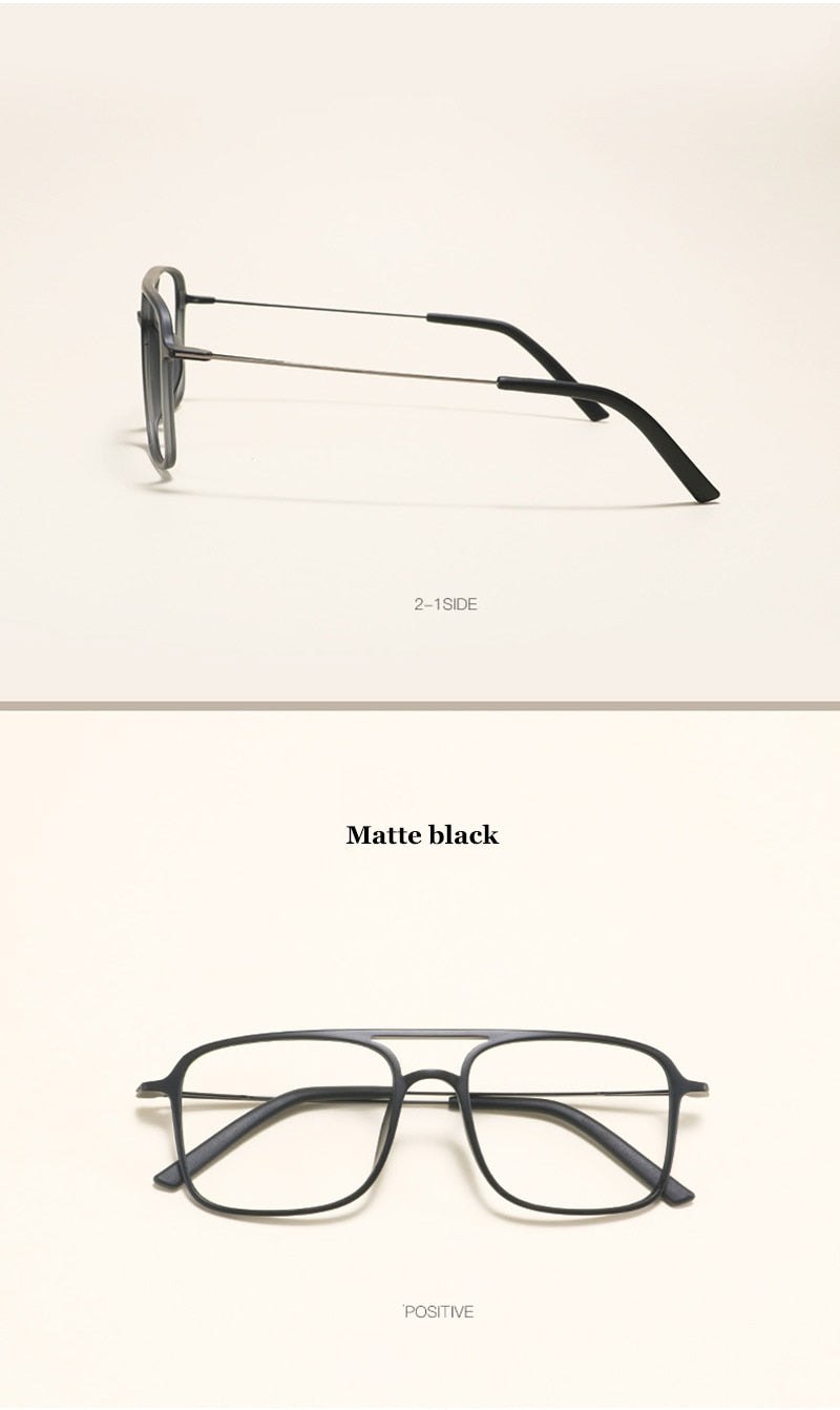 Hotochki Unisex Full Rim Ultem Resin Frame Eyeglasses 2235 Full Rim Hotochki