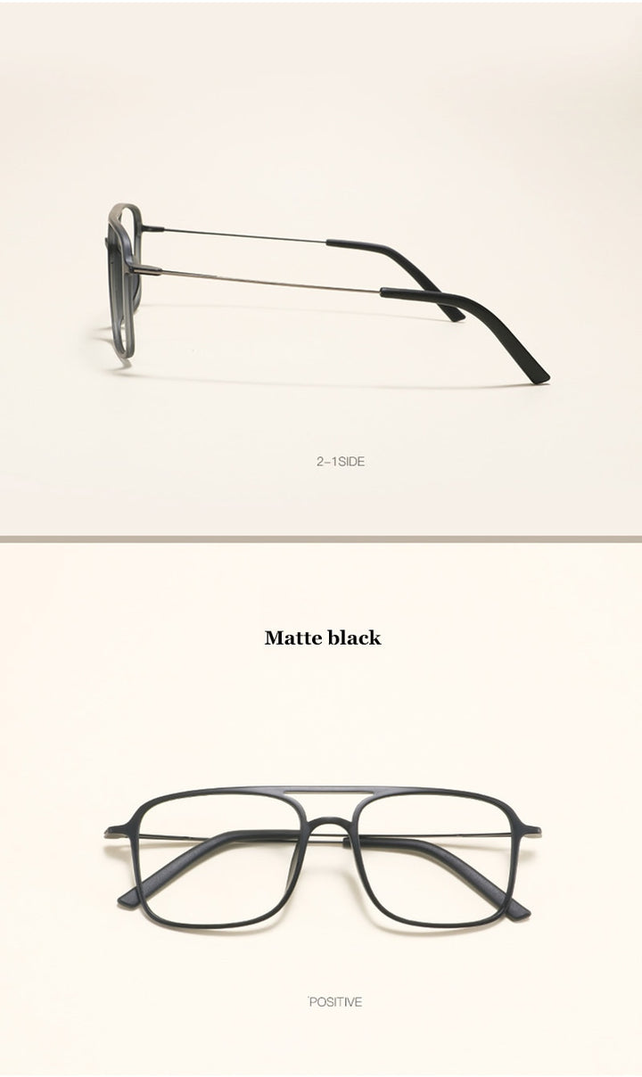 Hotochki Unisex Full Rim Ultem Resin Frame Eyeglasses 2235 Full Rim Hotochki