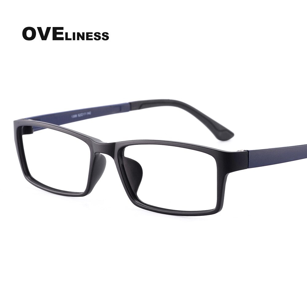 Oveliness Unisex Full Rim Square Tr 90 Titanium Eyeglasses 2126 Full Rim Oveliness