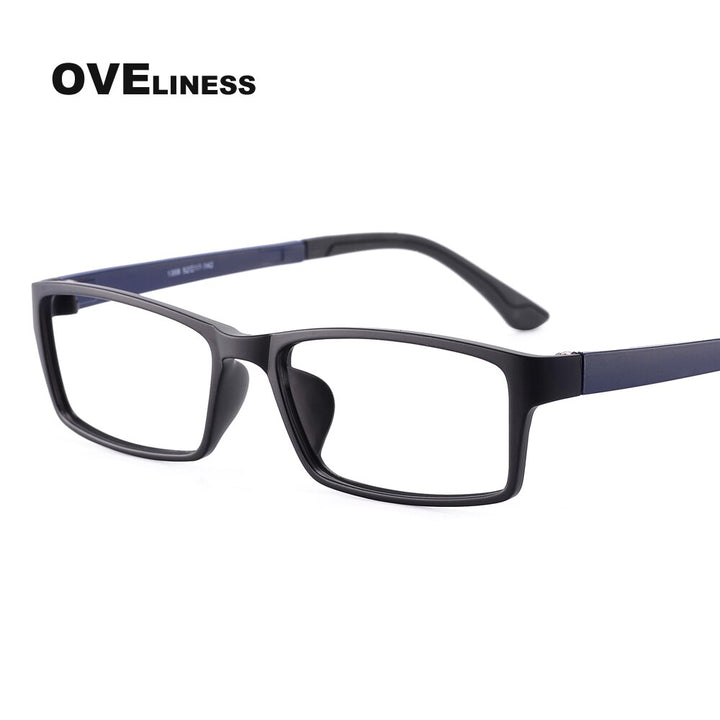 Oveliness Unisex Full Rim Square Tr 90 Titanium Eyeglasses 2126 Full Rim Oveliness