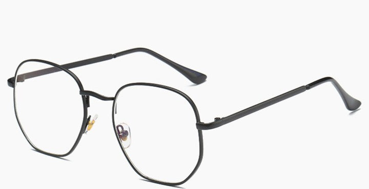 Brightzone Unisex Eyeglasses Full Rim Square Alloy Titanium Full Rim Brightzone