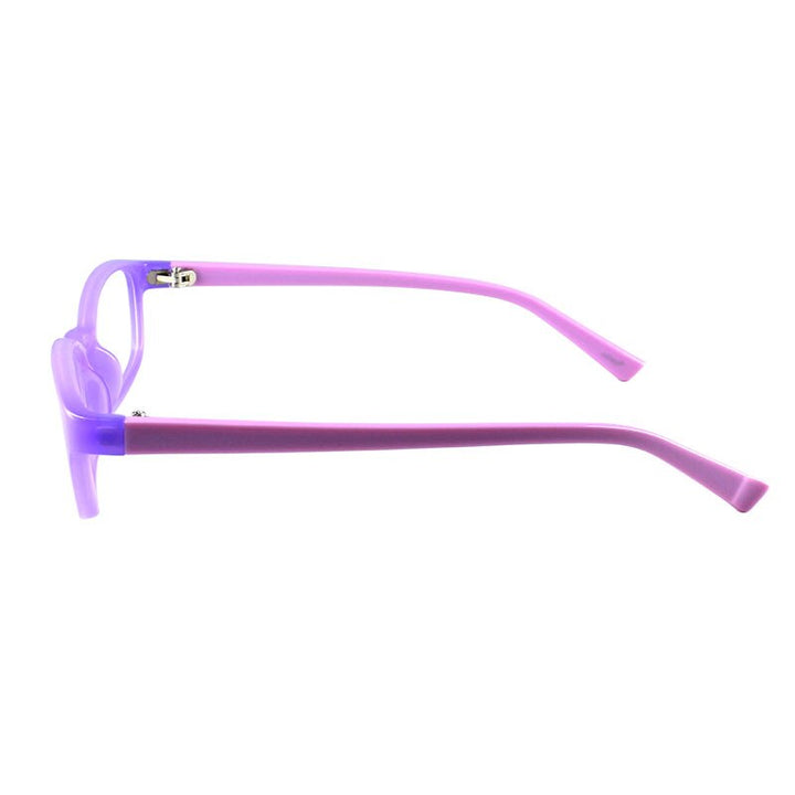 Gmei Women's Eyeglasses Purple Acetate Oval Full Rim Small Face T8115 Full Rim Gmei Optical
