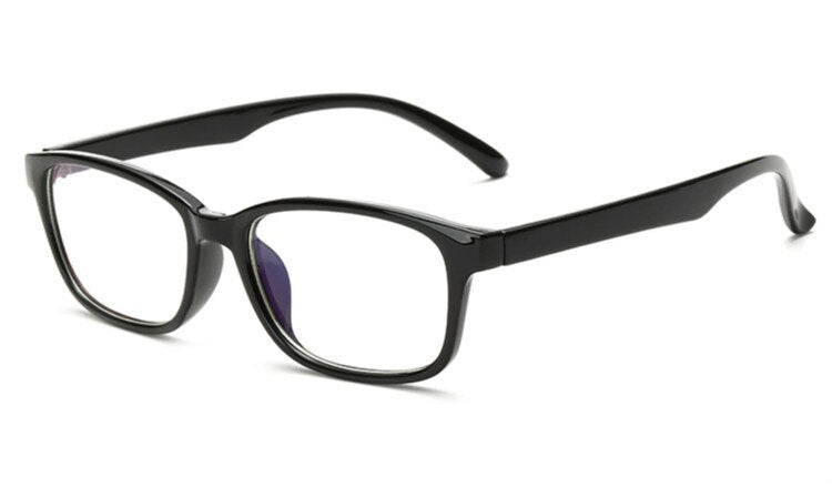 Brightzone Unisex Semi Rim Square Tr 90 Titanium Gaming Eyeglasses 5020 Semi Rim Brightzone BrightBlack Clear