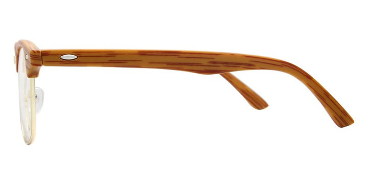 Hdcrafter Unisex Full Rim Round Acetate Frame Eyeglasses L8056 Full Rim Hdcrafter Eyeglasses