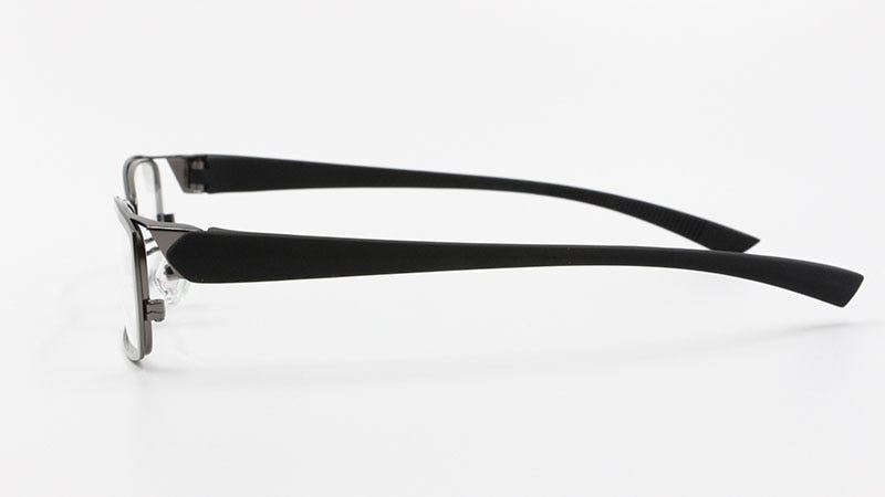 Bclear Men's Full Rim Alloy Frame Eyeglasses TR-90 Temples S1976 Full Rim Bclear