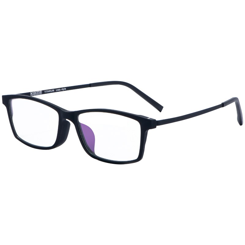 Handoer Men's Semi Rim Square Tr 90 Eyeglasses 2099 Semi Rim Handoer