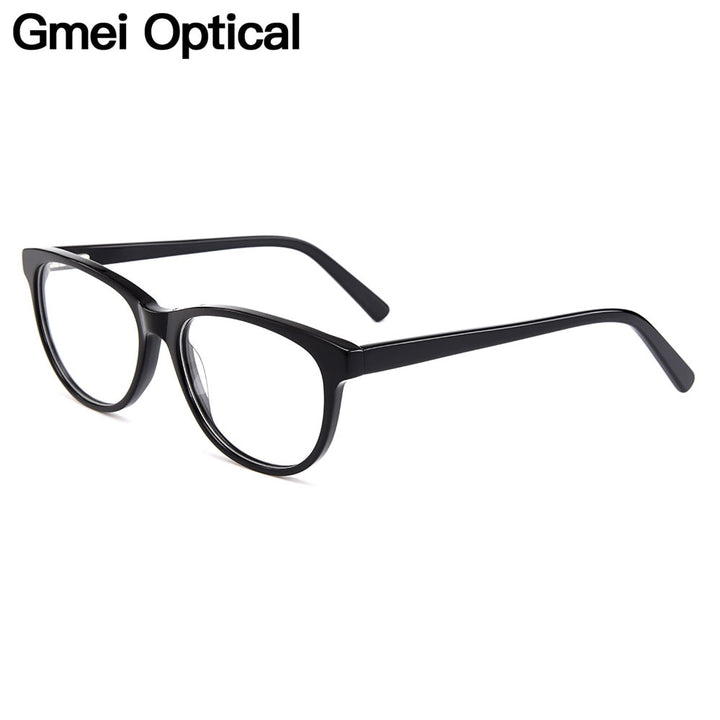 Gmei Women's Eyeglasses Acetate Cat Eye Full Rim Spring Hinges Yh6024 Full Rim Gmei Optical