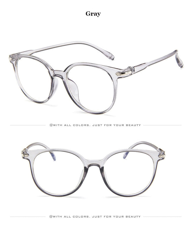 Hotochki Women's Full Rim Transparent Plastic Frame Eyeglasses 15959 Full Rim Hotochki