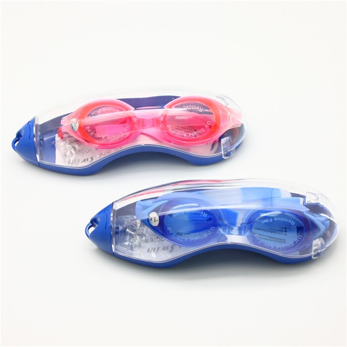 Enzodate Unisex Full Rim Polycarbonate Myopic Swim Goggles 9300fc Goggles Enzodate