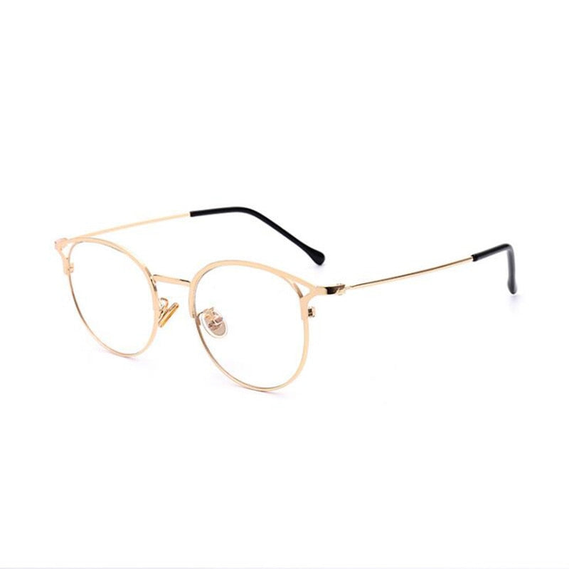 Hotochki Full Rim Cat Eye Alloy Frame Eyeglasses 9029 Full Rim Hotochki