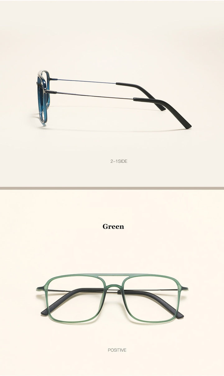 Hotochki Unisex Full Rim Ultem Resin Frame Eyeglasses 2235 Full Rim Hotochki