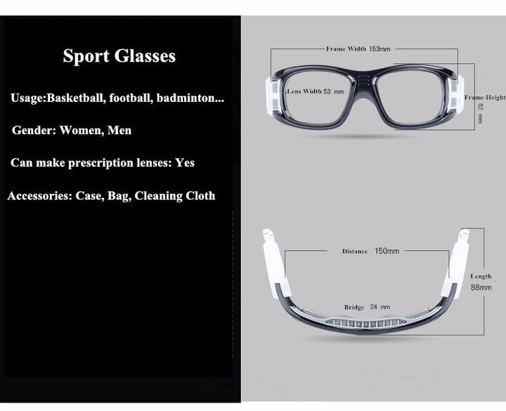 Chashma Ottica Unisex Full Rim Square Acetate Sport Goggle Eyeglasses 0847 Full Rim Chashma Ottica