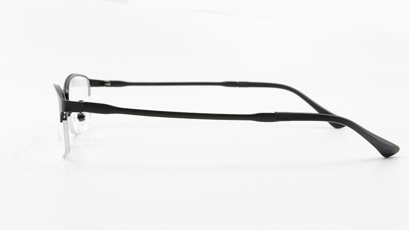 Women's Half Rim Alloy Frame Eyeglasses N7057 Semi Rim Bclear
