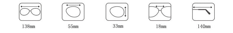 Hotony Men's Semi Rim Square Titanium Frame Eyeglasses S8803 Semi Rim Hotony