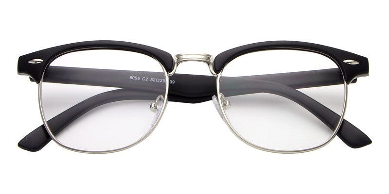 Hdcrafter Unisex Full Rim Round Acetate Frame Eyeglasses L8056 Full Rim Hdcrafter Eyeglasses