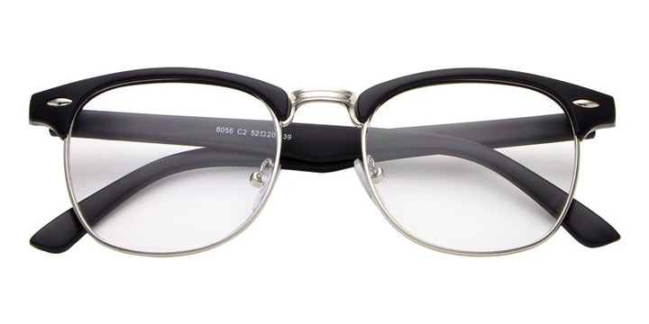Hdcrafter Unisex Full Rim Round Acetate Frame Eyeglasses L8056 Full Rim Hdcrafter Eyeglasses