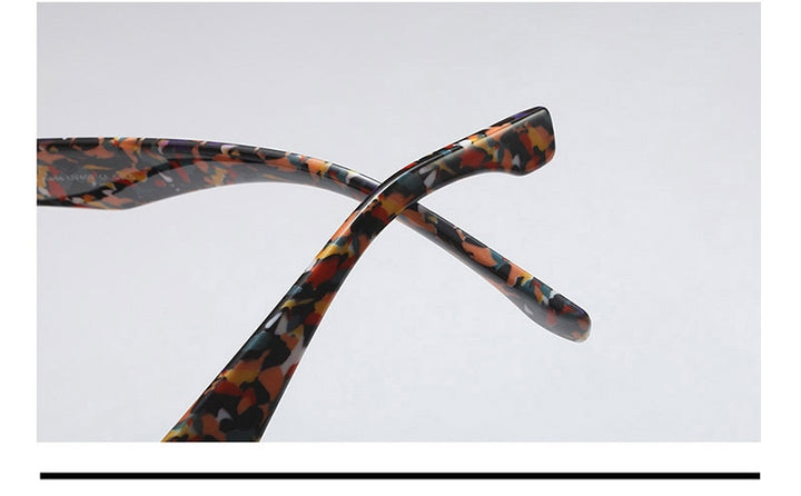 Hotony Women's Full Rim Cat Eye Acetate Frame Eyeglasses 92161 Full Rim Hotony