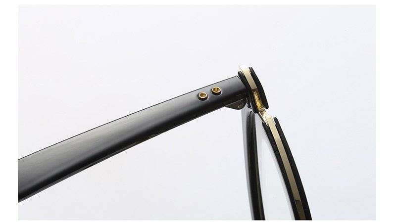 Hotony Women's Full Rim Round Cat Eye Acetate Frame Eyeglasses 97551 Full Rim Hotony