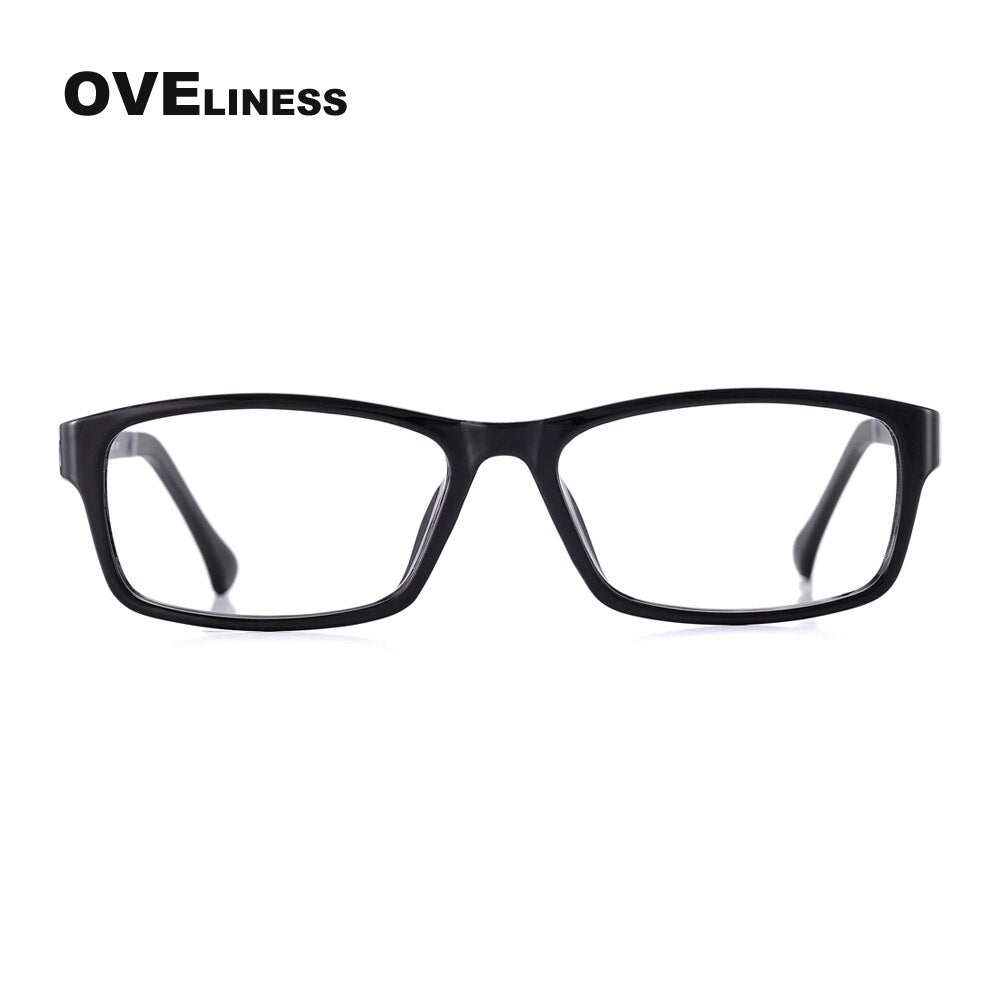 Oveliness Unisex Full Rim Square Tr 90 Titanium Eyeglasses 2126 Full Rim Oveliness