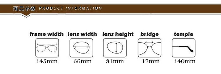 Oveliness Men's Semi Rim Square Titanium Eyeglasses 36027 Semi Rim Oveliness