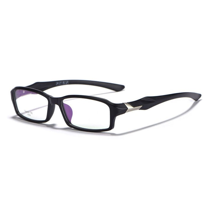Hotochki Unisex Full Rim TR-90 Resin Frame Sport Eyeglasses 6059 Full Rim Hotochki black