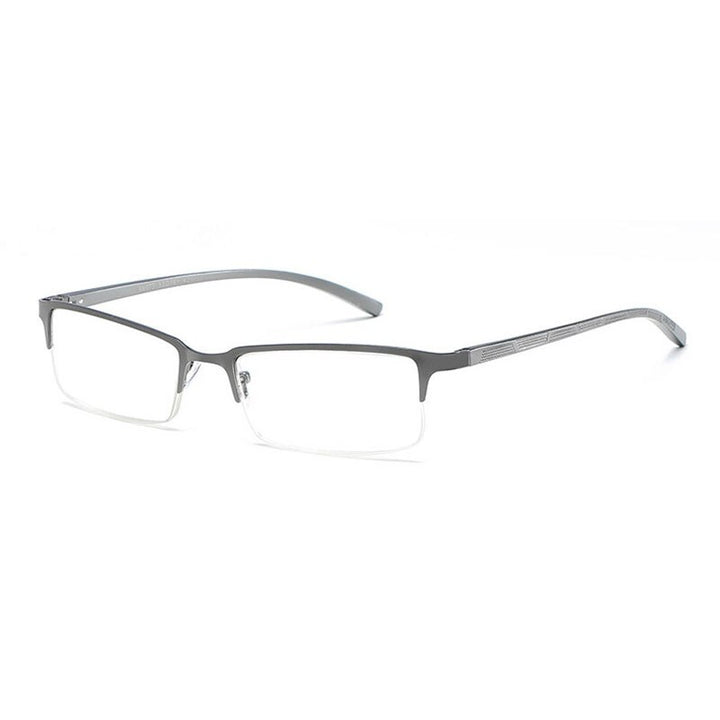 Hotochki Unisex Semi Rim Alloy Frame Non Spherical Lens Reading Glasses Xm073 Reading Glasses Hotochki