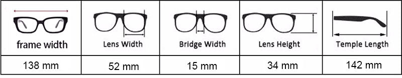 Reven Jate Unisex Full Rim Square Acetate Eyeglasses S1015 Full Rim Reven Jate