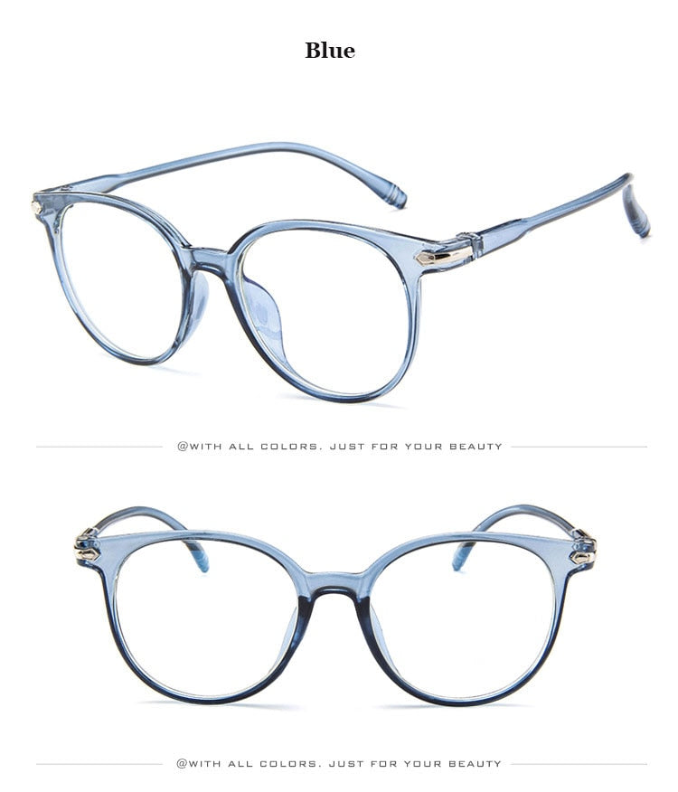 Hotochki Women's Full Rim Transparent Plastic Frame Eyeglasses 15959 Full Rim Hotochki