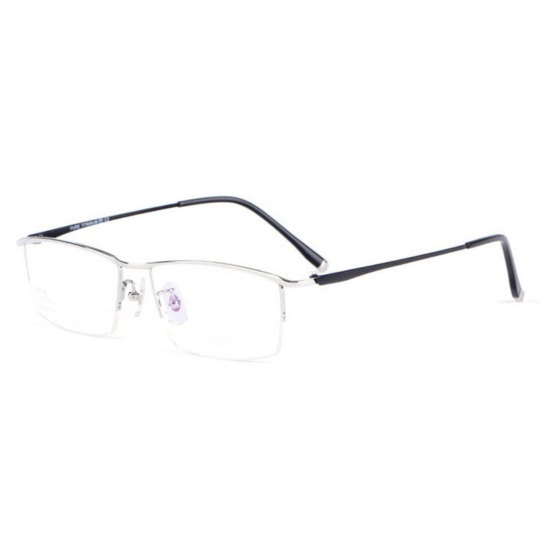 Hotochki Women' Full Rim Titanium Frame Eyeglasses J85148 Full Rim Hotochki Silver