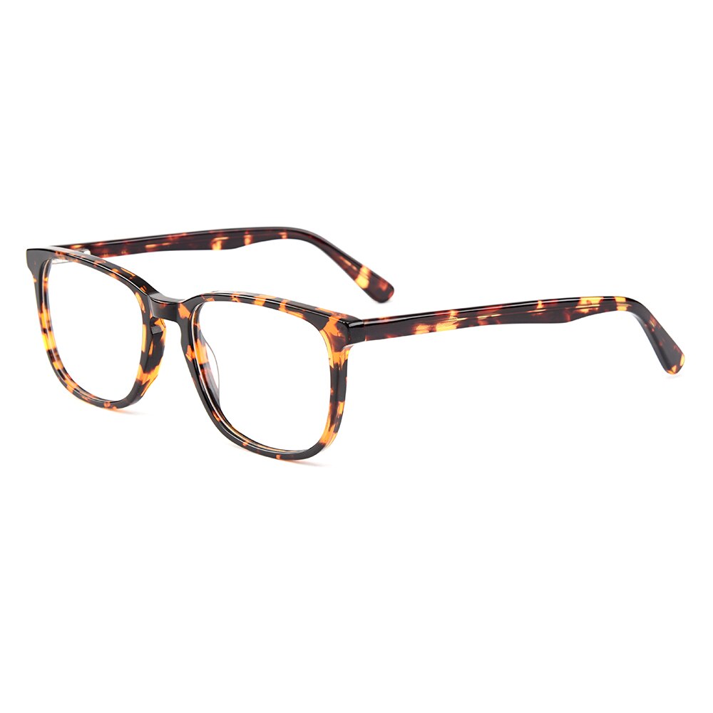 Gmei Unisex Eyeglasses Acetate Square Full Rim Spring Hinges Yh6028 Full Rim Gmei Optical C2