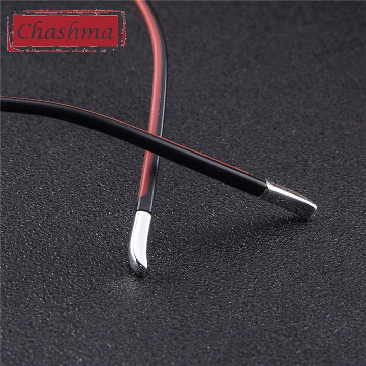 Chashma Men's Rimless Rectangle Titanium Eyeglasses 9202 Rimless Chashma