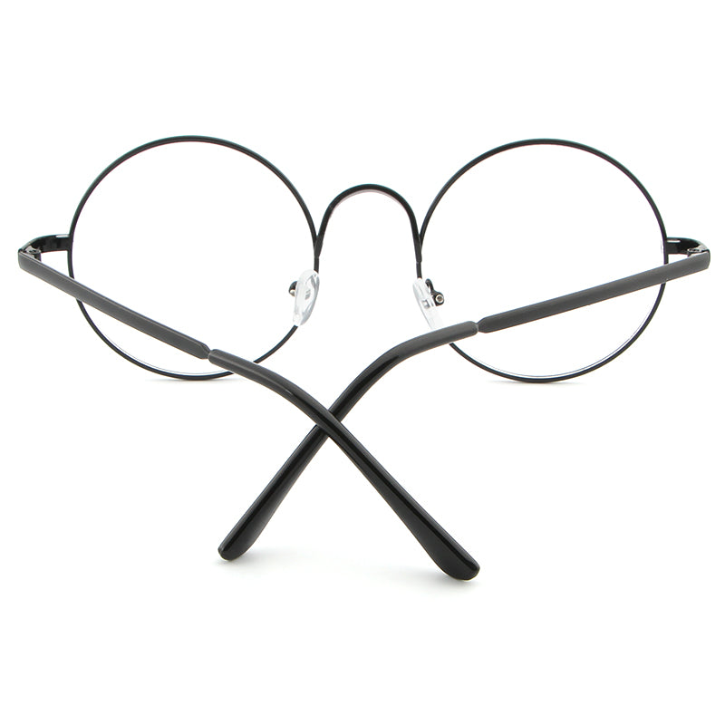 Hdcrafter Women's Full Rim Round Alloy Frame Eyeglasses Lx3048 Full Rim Hdcrafter Eyeglasses