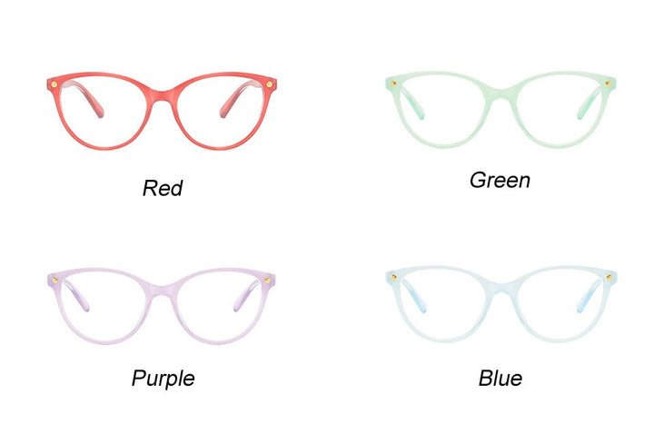 ModFans Women's Full Rim Cat Eye Tr 90 Reading Glasses Msa0032 Reading Glasses Modfans