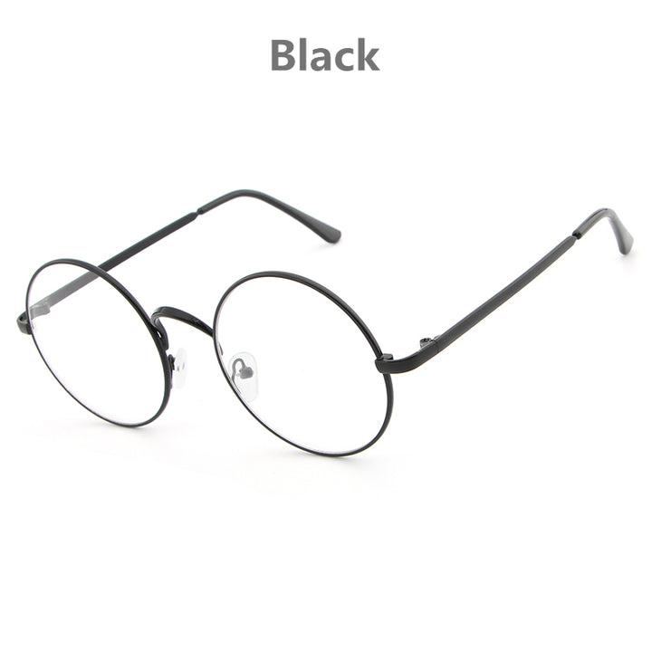Hdcrafter Women's Full Rim Round Alloy Frame Eyeglasses Lx3048 Full Rim Hdcrafter Eyeglasses