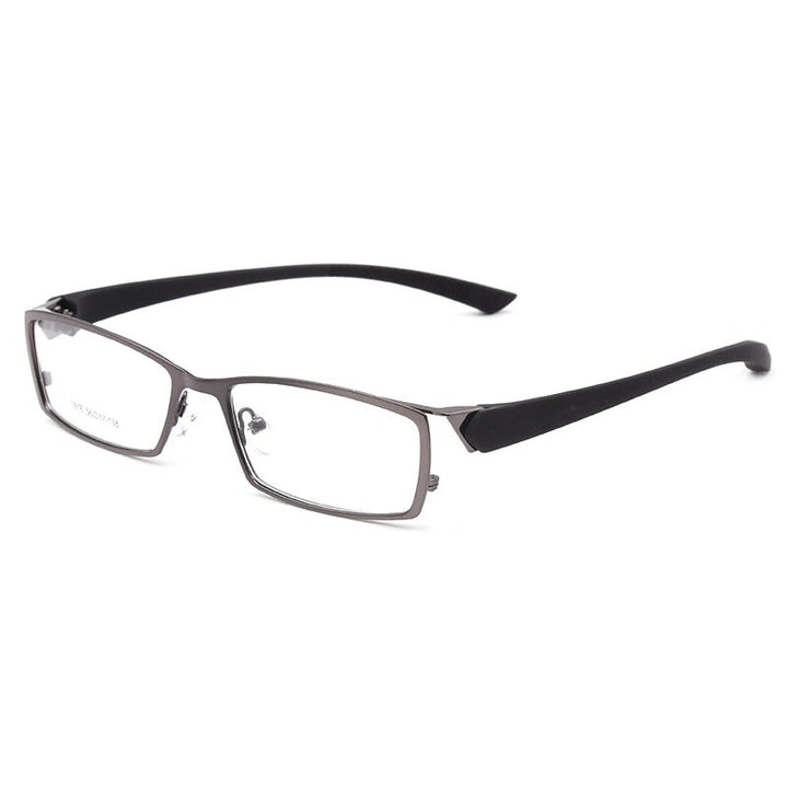 Bclear Men's Full Rim Alloy Frame Eyeglasses TR-90 Temples S1976 Full Rim Bclear
