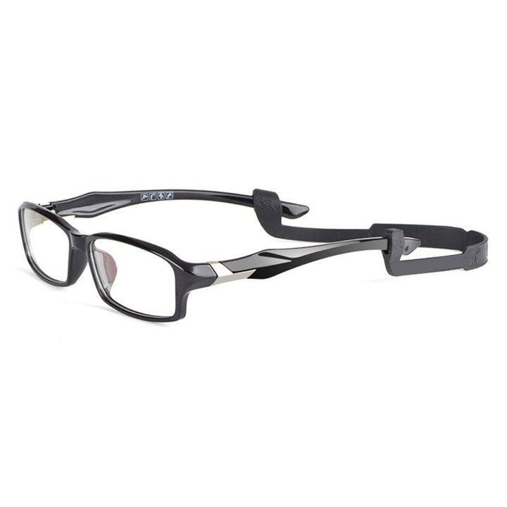 Hotochki Unisex Full Rim TR-90 Resin Frame Sport Eyeglasses 6059 Full Rim Hotochki