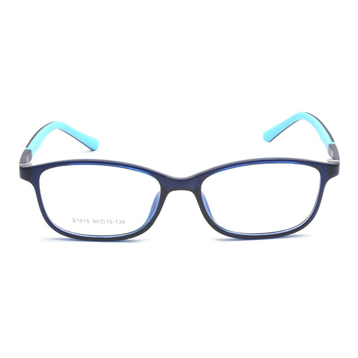 Reven Jate Unisex Full Rim Square Acetate Eyeglasses S1015 Full Rim Reven Jate