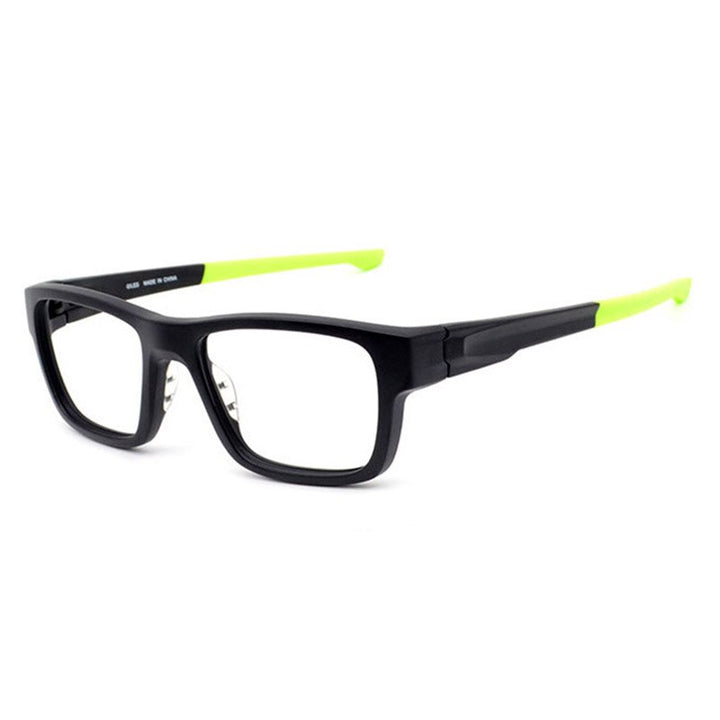 Hotony Unisex Full Rim TR 90 Resin Frame Eyeglasses Ga13 Full Rim Hotony Green Frame