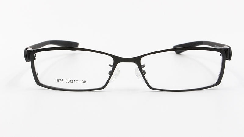 Bclear Men's Full Rim Alloy Frame Eyeglasses TR-90 Temples S1976 Full Rim Bclear